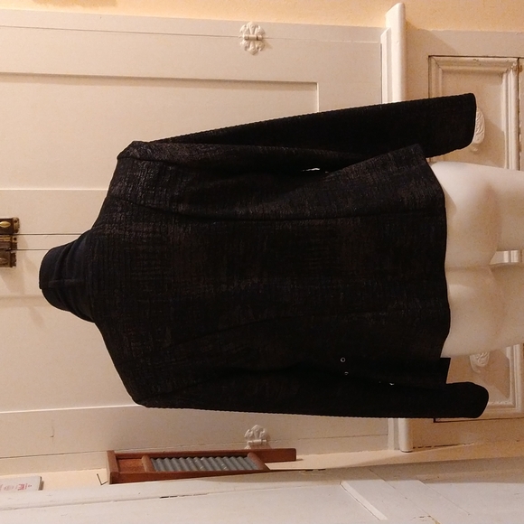 Patchington black knit jacket Sz PS - Picture 4 of 5